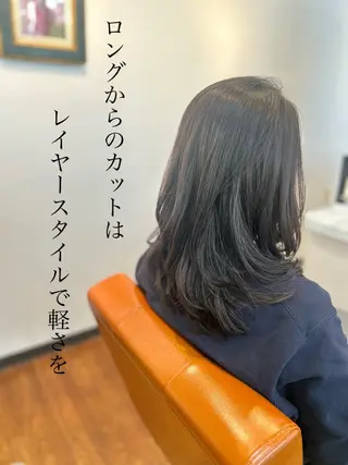 ミディアム ナチュラルオーブン 大村店🍀深松孝枝のヘアスタイル