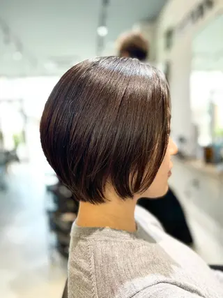 ショート ⭕️白髪で悩む全ての 人を救いたい⭕️宮山のヘアスタイル