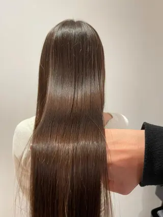 ミディアム カラー パーマ ヘアアレンジ 髪質改善/韓国風 レイヤー/田村祐樹のヘアスタイル