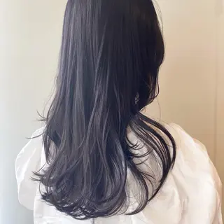 ロング カラー ヘアアレンジ ウルフカット モデル募集中!ミカのヘアスタイル