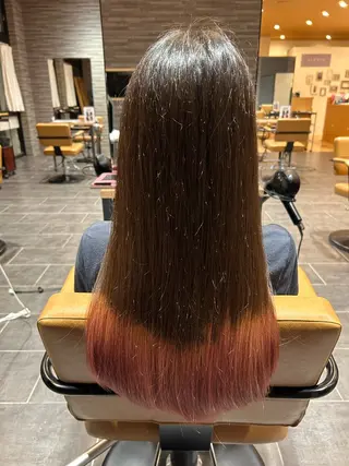 ロング 川野 柚奈のヘアスタイル