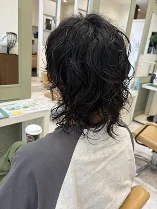 ショート パーマ パーマ特化✨/肥後 有紗のヘアスタイル