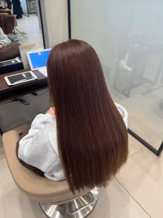 カラー 奥村 心乃のヘアスタイル