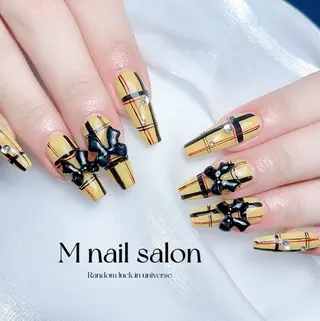ネイル M🌷nail 長さだし専門店のネイルデザイン