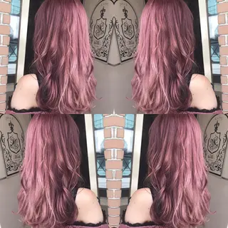 セミロング カラー パーマ ヘアアレンジ メンズ キッズ ネイル マツエク・マツパ サロンドミルク 渋谷高比良のヘアスタイル