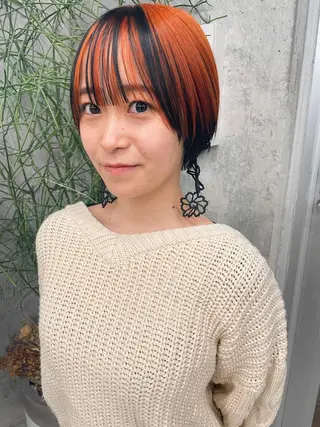 ショート カラー センスをお届けします 大谷将生infpのヘアスタイル