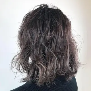 ミディアム カラー Lien 深井店のヘアスタイル