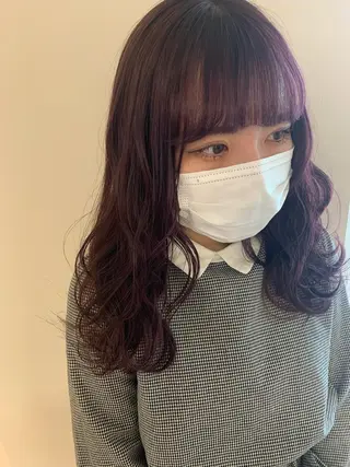 ロング カラー 暖色/ブリーチカラー 🎀 M i k uのヘアスタイル