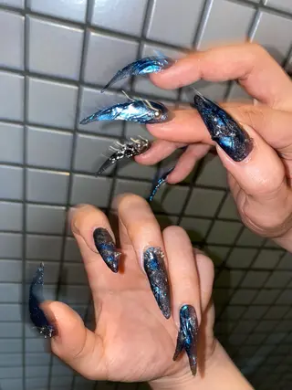 ネイル nano/きもかわ nail🐬🫧のネイルデザイン