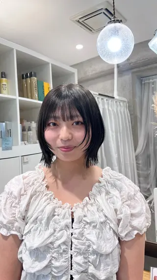 ミディアム 🫧伊東　美優🫧 レイヤーカット⭐︎のヘアスタイル