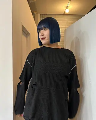 カラー かがやしづ ⭐️カラーモデルのヘアスタイル
