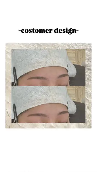 アイブロウ アイブロウリスト せの眉毛・アイブロウイメージ