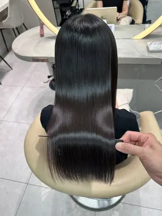 セミロング カラー 《髪質改善✖️オリー ブ🧸》小嶋拓也のヘアスタイル