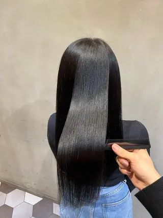 ロング 梅田🫧髪質改善 縮毛矯正🫧村上蒼生のヘアスタイル