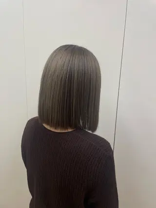 ミディアム カラー 【アクイール】やまだ みなのヘアスタイル