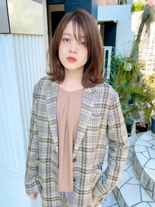 セミロング 大人女性ショート専門 tomodaのヘアスタイル