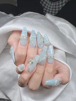 ネイル Lee Nails チップ長さだし専門店のネイルデザイン