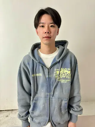 ショート メンズ men's/perm colorDaijuのヘアスタイル