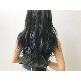 ロング カラー 荒木 拓也のヘアスタイル
