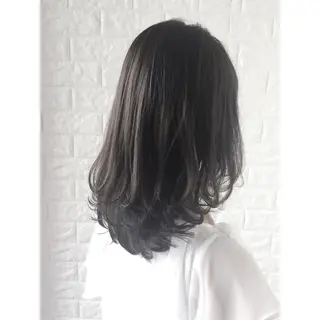 ミディアム カラー 髪質改善特化KIZU /艶髪研究(京都)のヘアスタイル