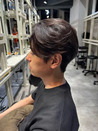 ミディアム パーマ メンズ 似合う髪型見つけます AYAKAのヘアスタイル