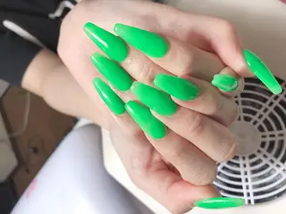 セミロング ネイル 《LB》ラブリエ Nail&eyeのマツエク・マツパデザイン