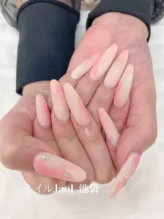 ロング ネイルJaol 池袋のネイルデザイン
