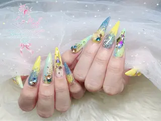 セミロング Linanail Nambaのマツエク・マツパデザイン