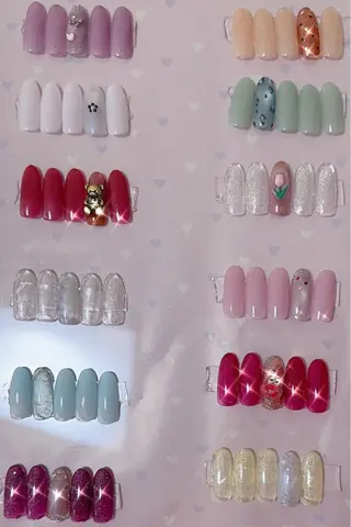 ネイル Cherie PINKのネイルデザイン