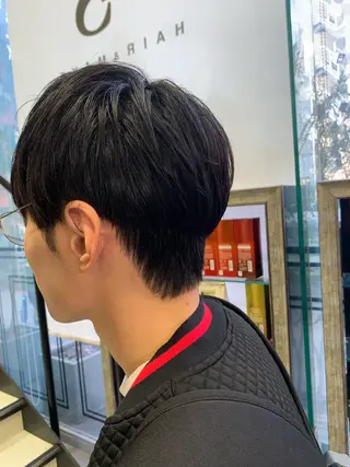 パーマ メンズ レイヤーカット メンズカット坂本翔のヘアスタイル