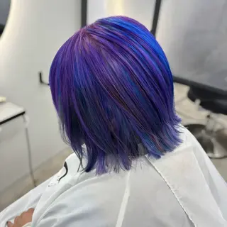 ミディアム カラー Ren. 🦋デザインカラーのヘアスタイル