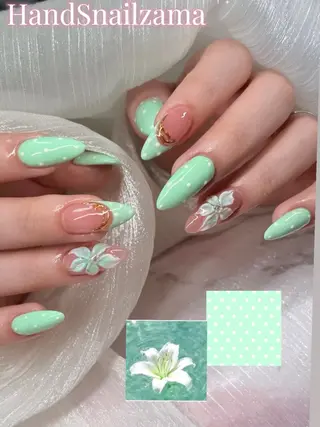 ネイル HandSnail 座間ネイルサロンのネイルデザイン