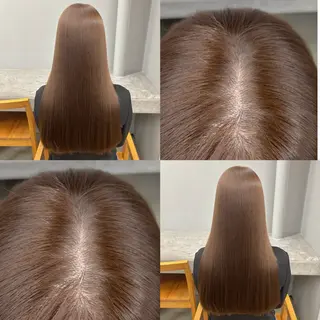 ロング 𝐀𝐦𝐞𝐫𝐢 /透明感カラーのヘアスタイル