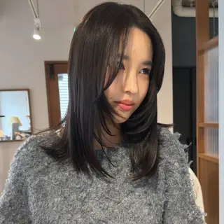 カラー 優梨💞 /透明感カラーのヘアスタイル