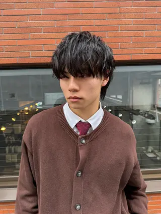 ショート パーマ メンズ 【モデル大募集🔥】 kearny錦糸町のヘアスタイル