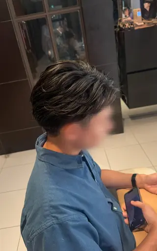 パーマ メンズ 似合わせカット✂️ Honoka🫧のヘアスタイル