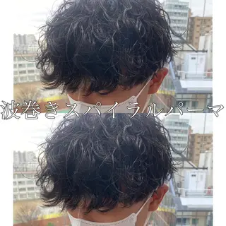 パーマ メンズ 似合う髪型見つけます AYAKAのヘアスタイル