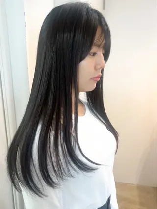 ロング miho 🫧sheerカラーのヘアスタイル