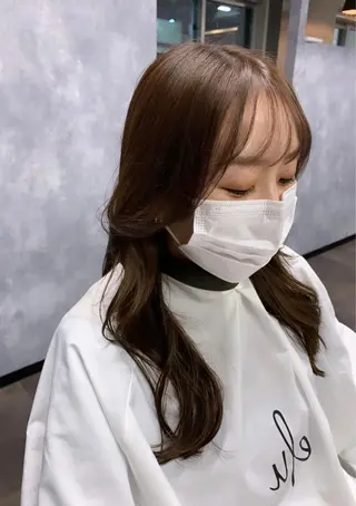 ロング カラー megu 髪質改善TaLeのヘアスタイル