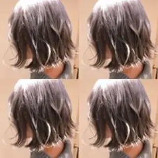ミディアム カラー Minami. 🩵 再現性特化ヘアのヘアスタイル