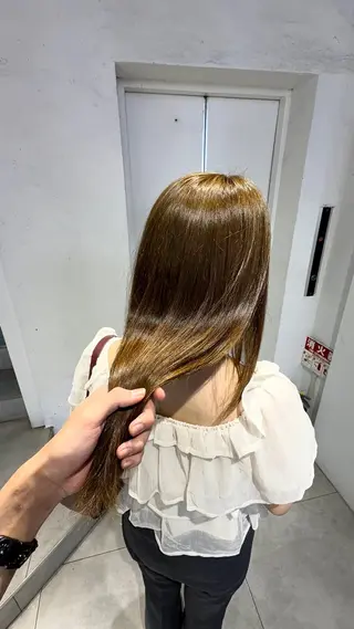 ロング カラー ブラウン/レイヤー /似合わせ/奏永💫のヘアスタイル
