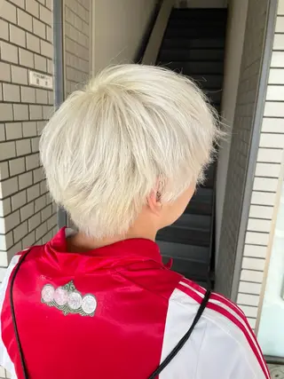 カラー 野崎/酸性ストレート /天王寺のヘアスタイル