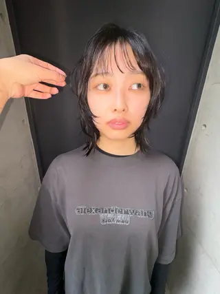 ミディアム ヘアアレンジ son hair HIROEのヘアスタイル