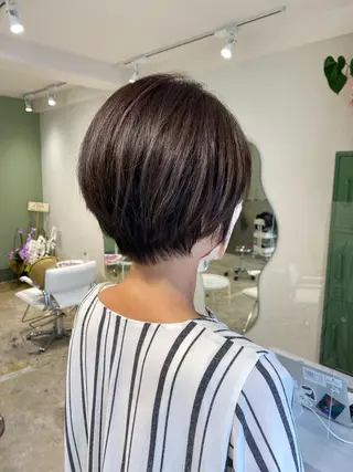 ショート Sabby氏川洸希 パーマのヘアスタイル
