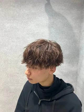 パーマ メンズ ツイスパ/シャドウ MANARUのヘアスタイル