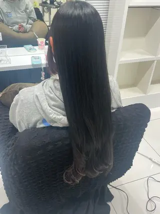 ロング カラー yuzuna ハイトーン 天神のヘアスタイル