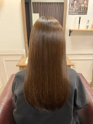 ロング 石川 沙蘭のヘアスタイル