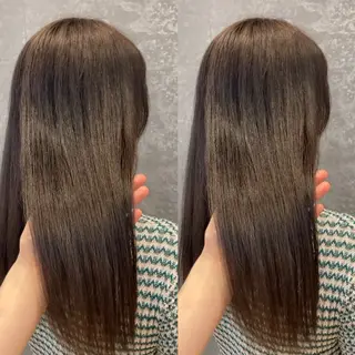 セミロング み うのヘアスタイル