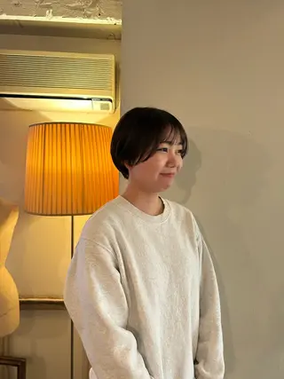 ショート ORe'S HAIR BE　GLaDまなみのヘアスタイル