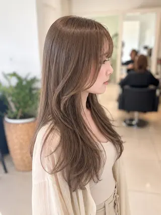 ロング カラー 金子 直樹のヘアスタイル